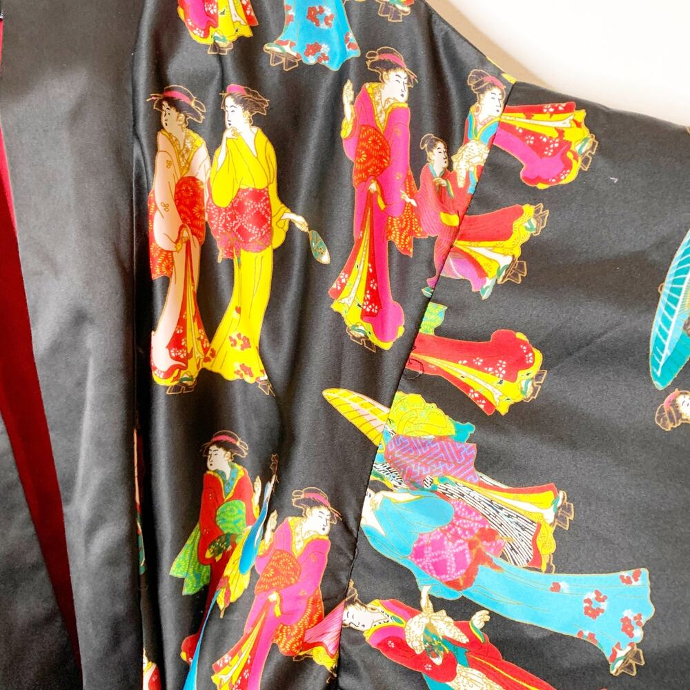 Natori 3/4 Sleeve Self-Tie Belt Robe Size M - Picture 9 of 9